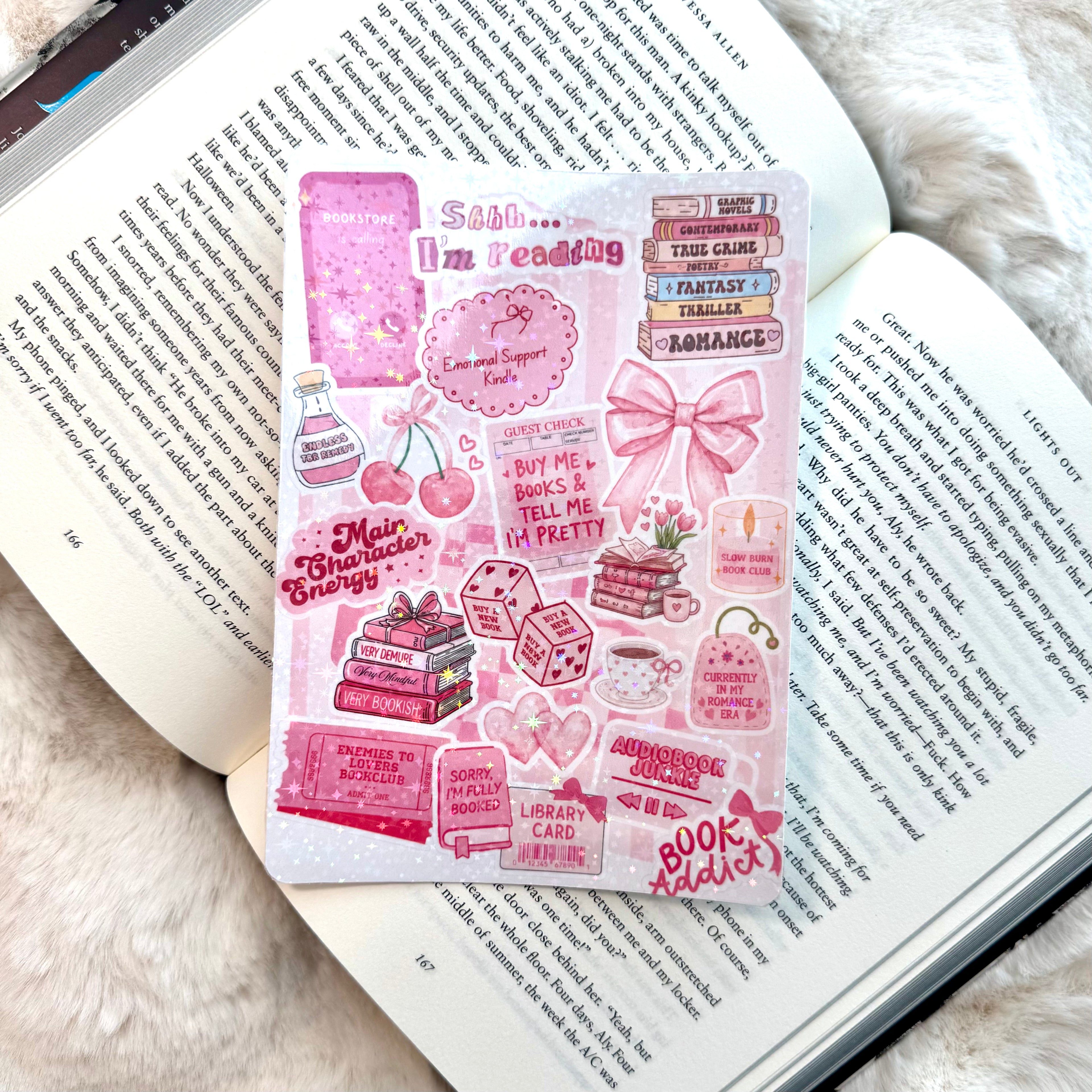 Bows & Books Kindle Insert