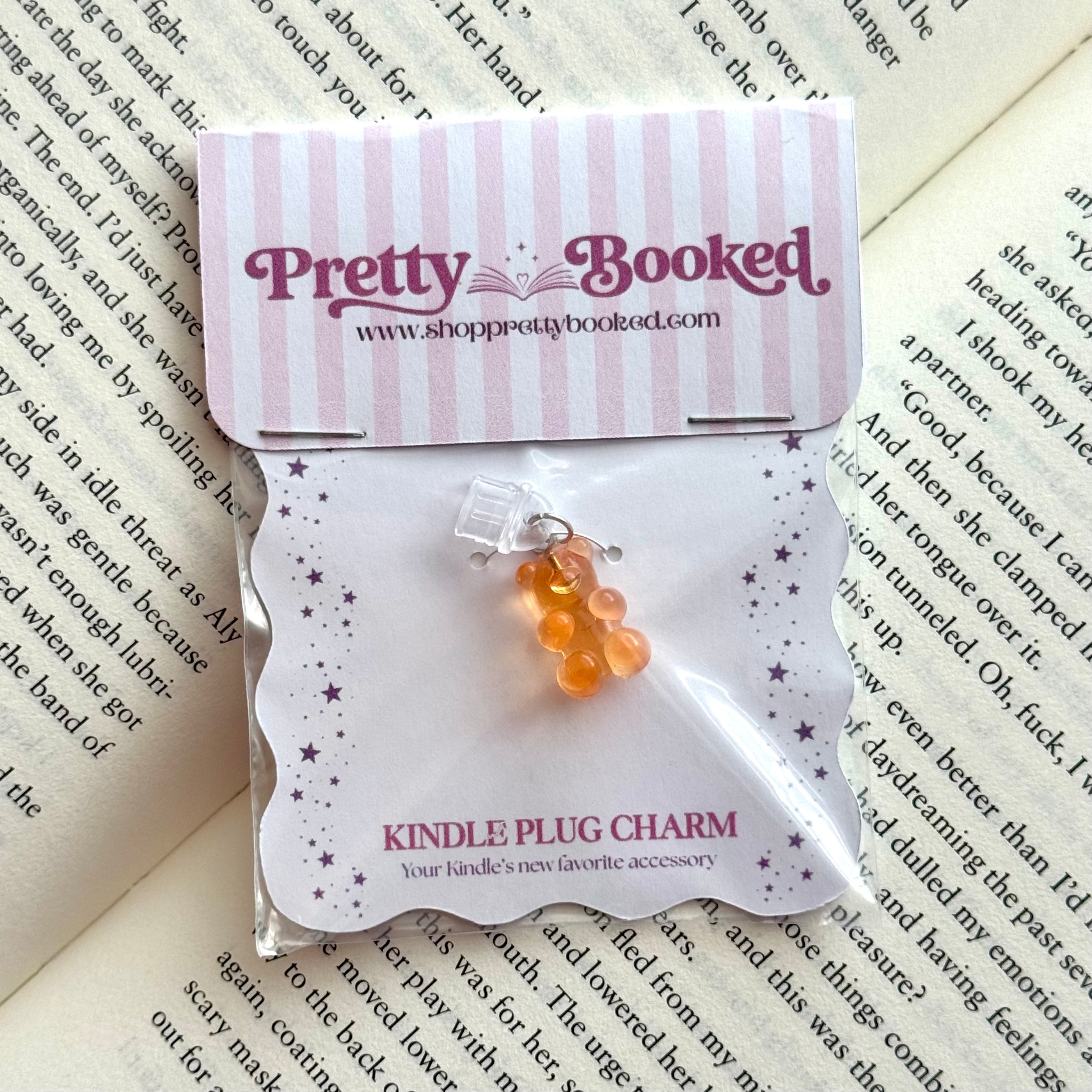 Orange Bear Dust Charm