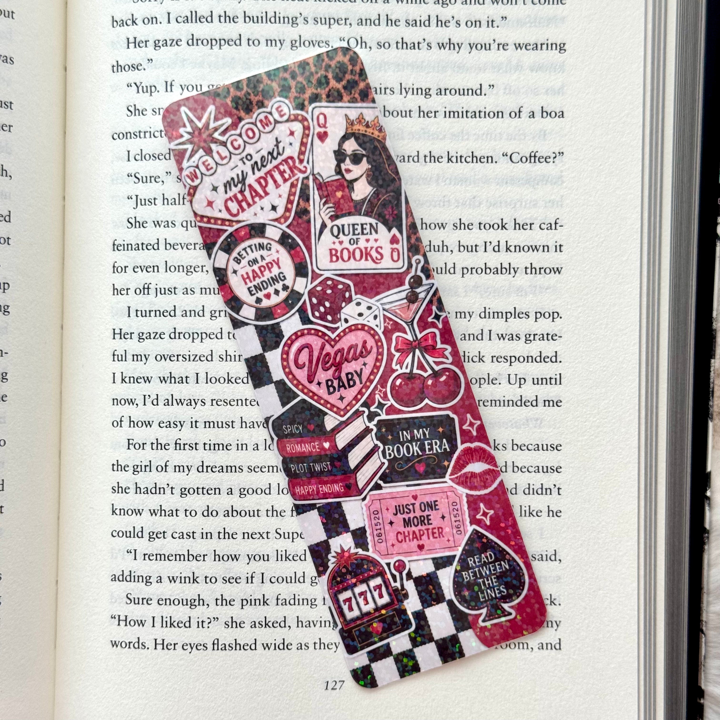 Vegas Baby Bookmark