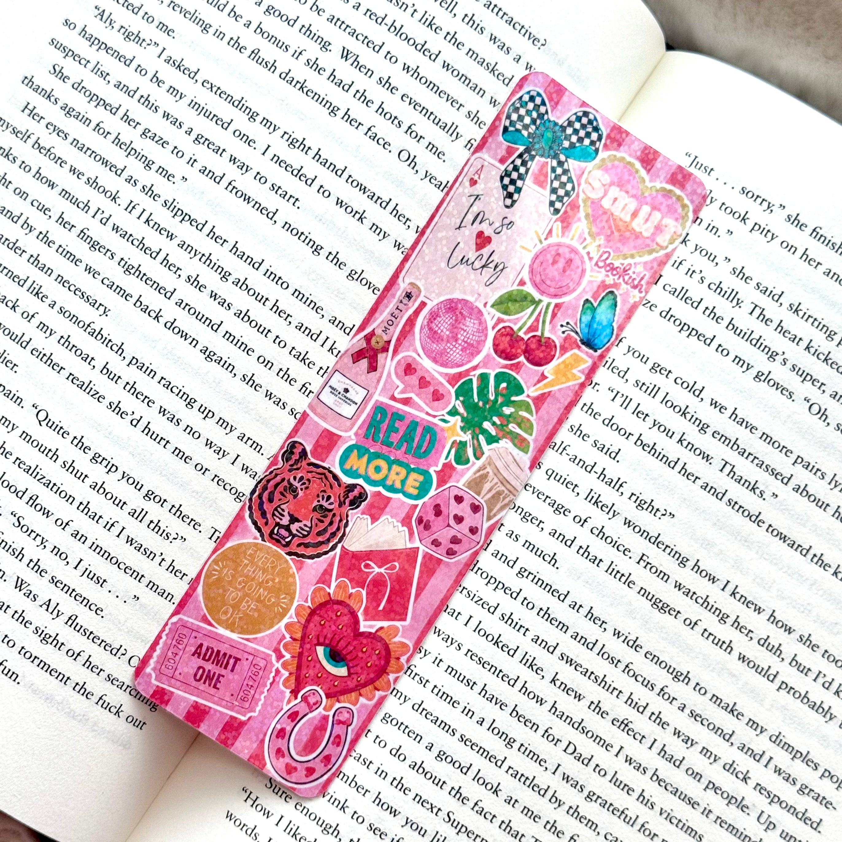 Smut & Luck Bookmark