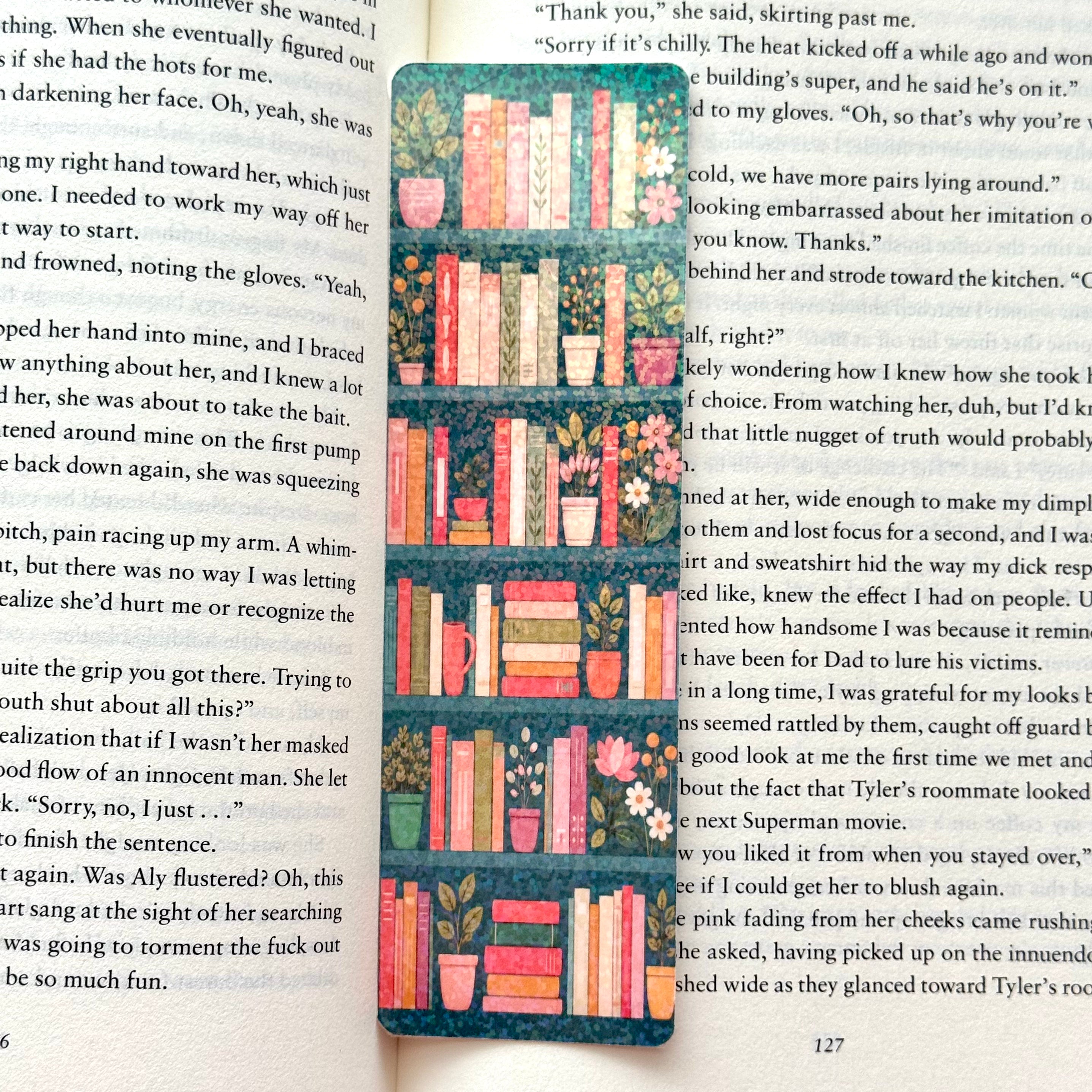 No Shelf Control Bookmark