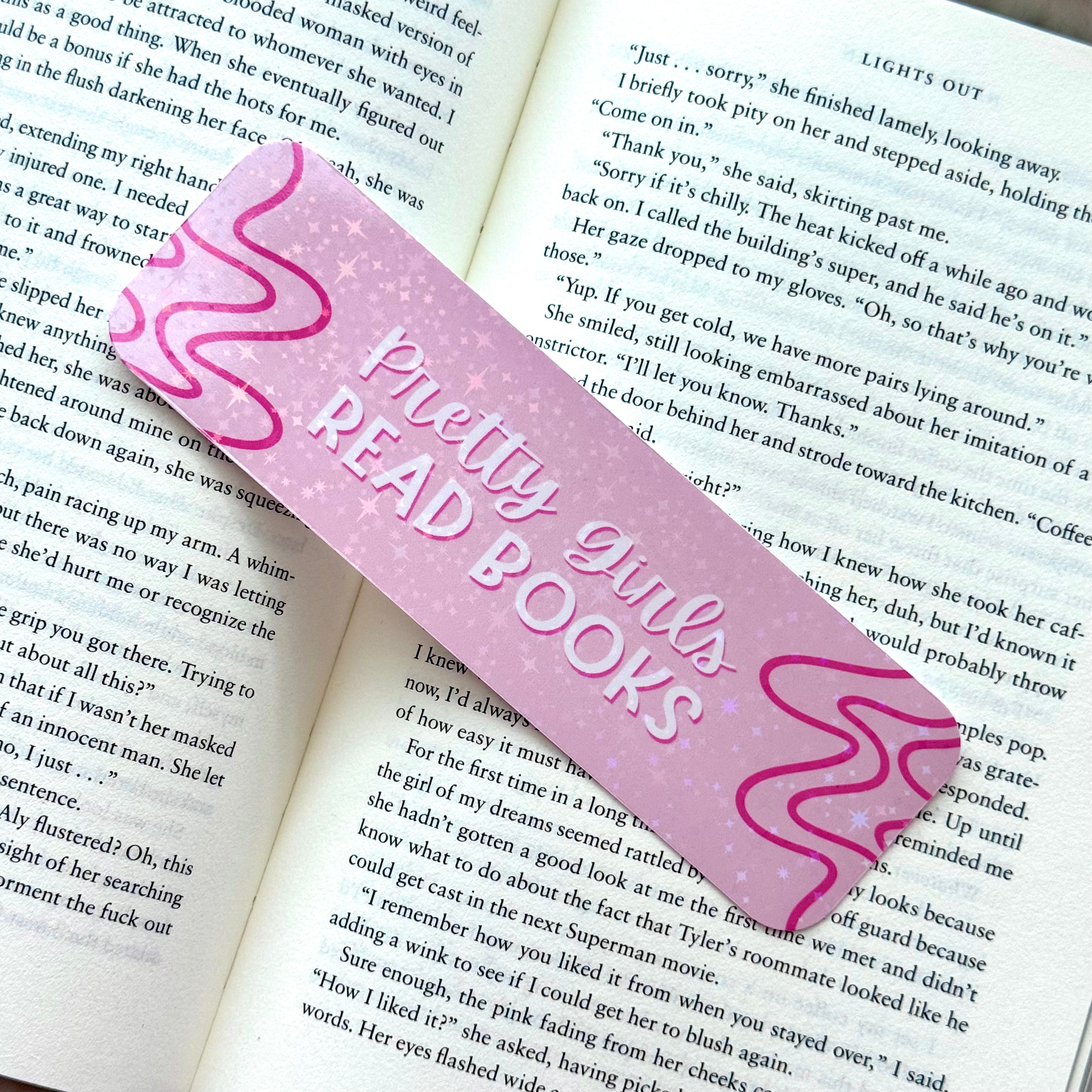 Pretty Girls Read Bookmark